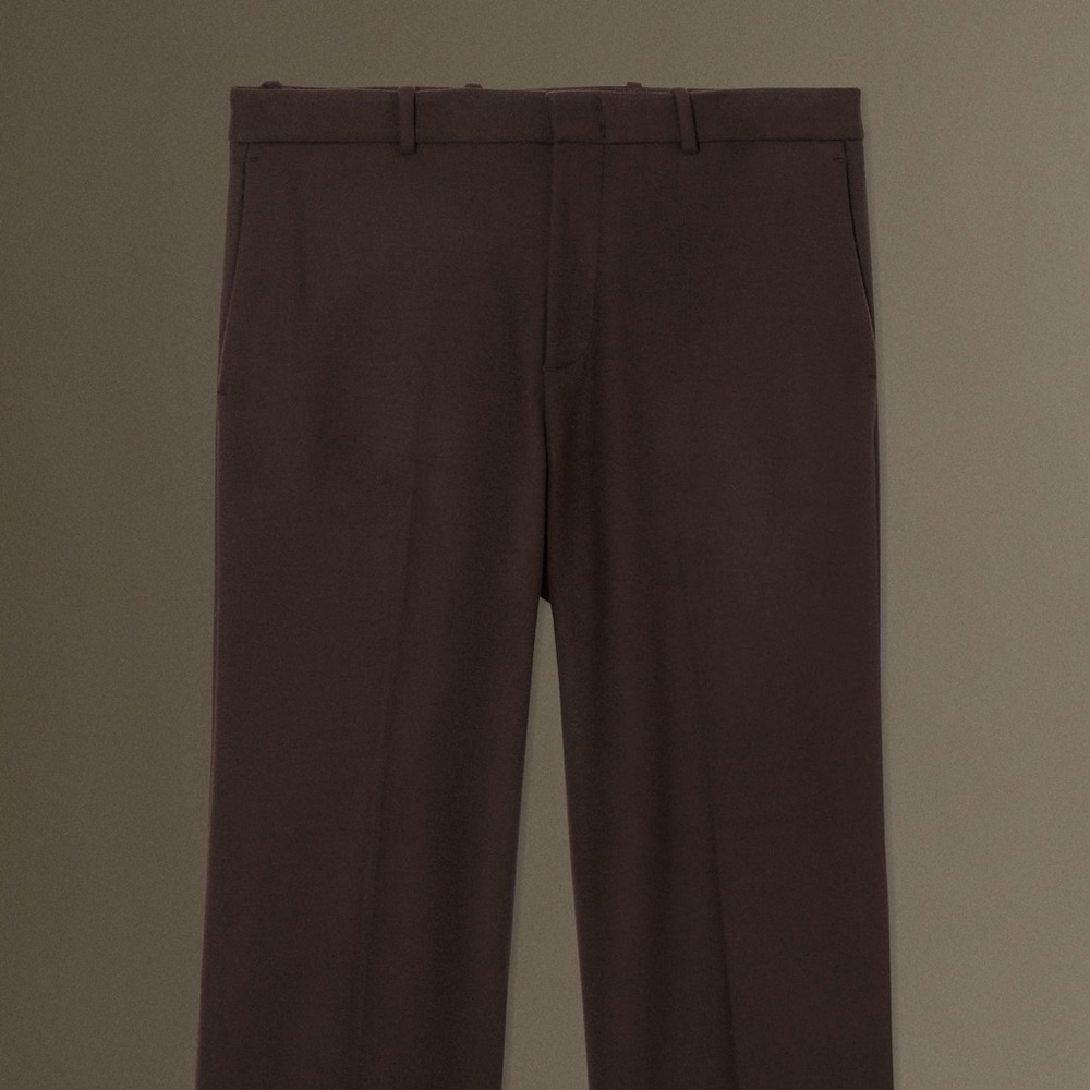COS Men's Brown Wool Pants 34R